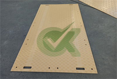 2 handles on each side plastic road mat 4’x8′ for architecture